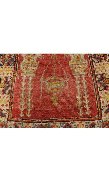 2 x 3 Vintage Turkish Prayer Rug 51059