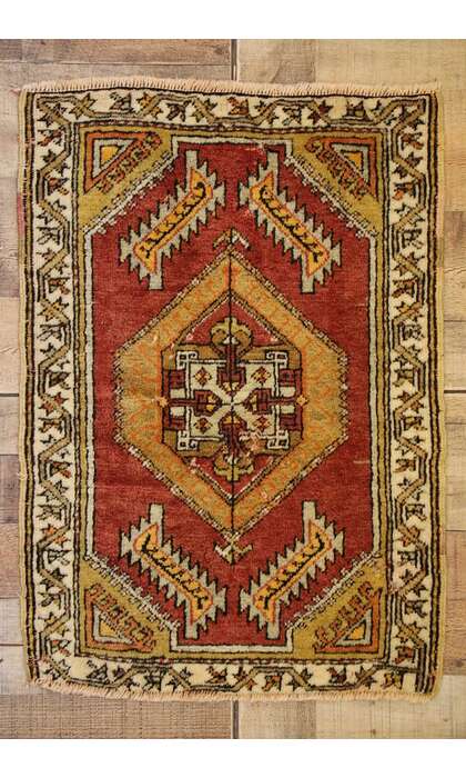 2 x 2 Vintage Yastik Rug 51829