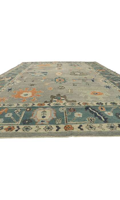 12 x 16 Colorful Oushak Rug 52812