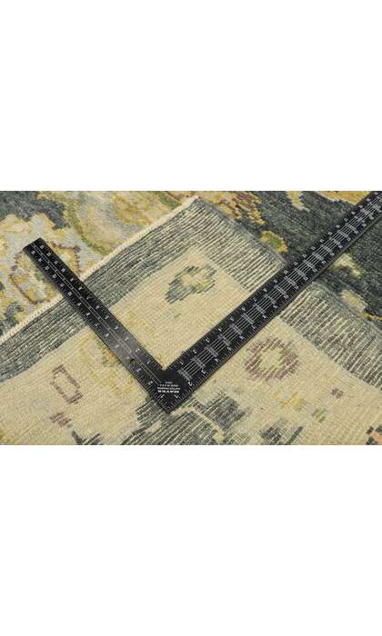 5 x 10 Colorful Turkish Oushak Rug 52817