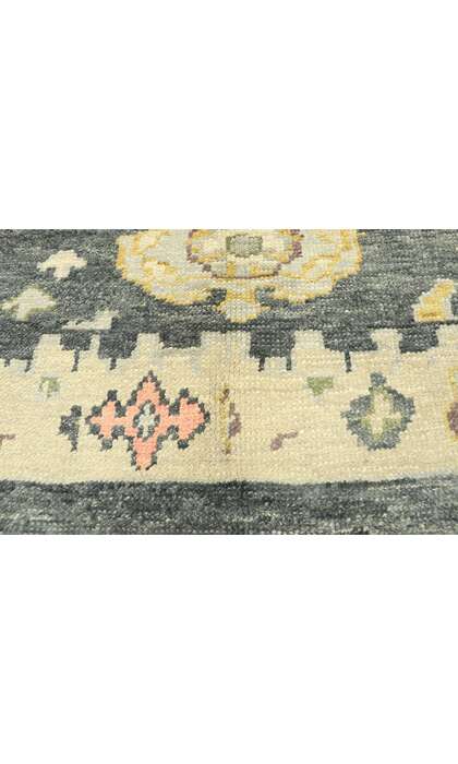 5 x 10 Colorful Turkish Oushak Rug 52817