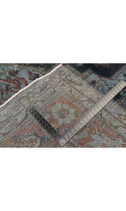 10 x 13 Antique Turkish Heriz Rug 52839