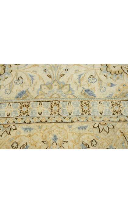 9 x 13 Antique Persian Kashan Rug 52843