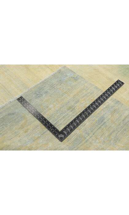 12 x 17 Antique Indian Agra Rug 72621 backside