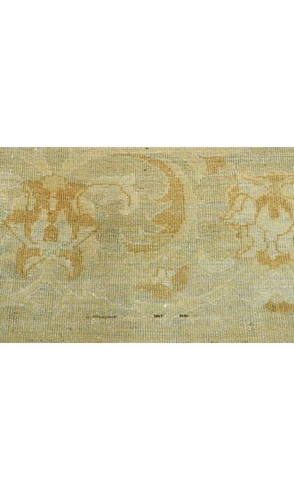 12 x 17 Antique Indian Agra Rug 72621 texture