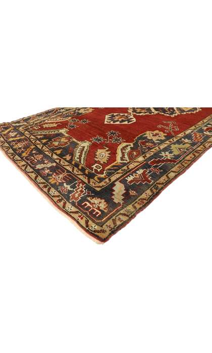 4 x 12 Vintage Turkish Oushak Rug 73738