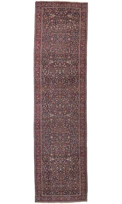 6 x 21 Antique Persian Mashhad Rug Runner 74288