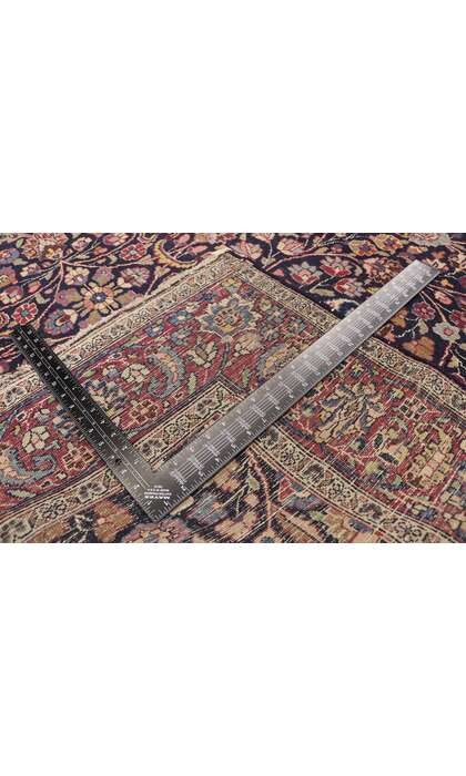 6 x 21 Antique Persian Mashhad Rug Runner 74288
