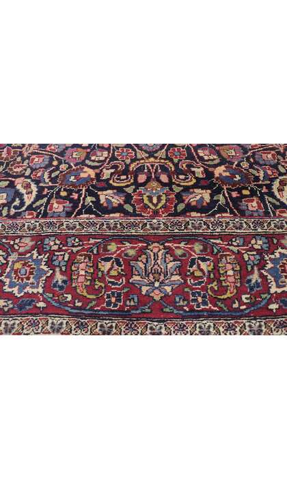 6 x 21 Antique Persian Mashhad Rug Runner 74288
