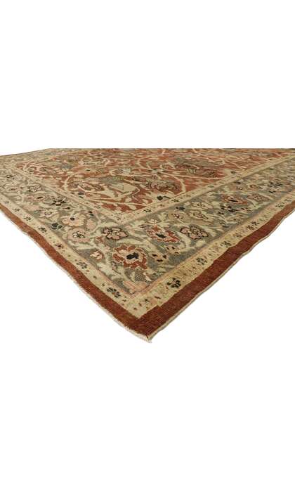 10 x 15 Late 19th Century Antique Persian Sultanabad Rug 74840