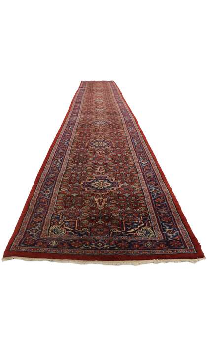 3 x 21 Antique Indian Bijar Rug 74967
