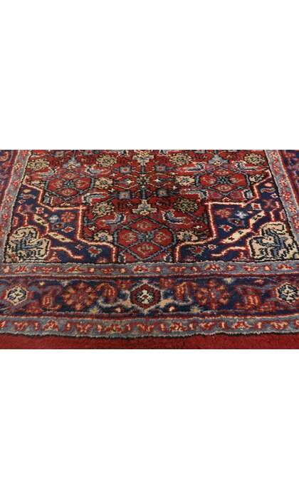 3 x 21 Antique Indian Bijar Rug 74967