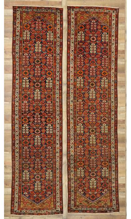 3 x 13 Antique Persian Malayer Rug Runner 76380