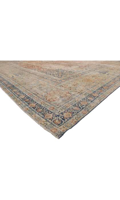 15 x 22 Antique Persian Tabriz Rug 76692