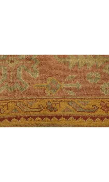 11 x 12 Antique Green Turkish Oushak Rug 76747