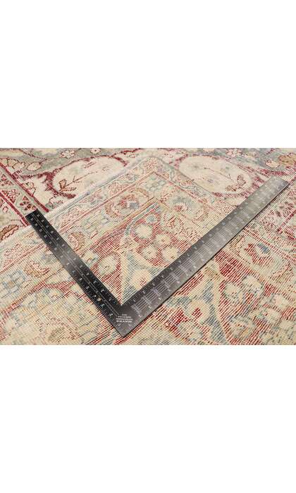 12 x 15 Antique Persian Tabriz Rug 77076