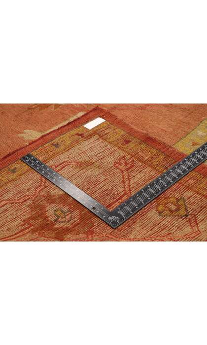 12 x 16 Antique Turkish Oushak Rug 77092