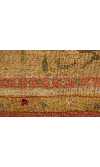 12 x 16 Antique Turkish Oushak Rug 77092
