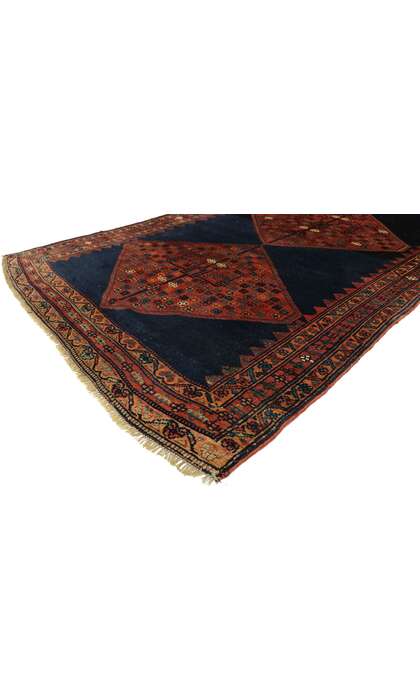 4 x 16 Antique Persian Kurdish Rug 77151