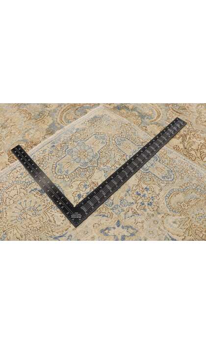 11 x 17 Antique Persian Kerman Rug 77167