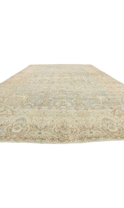 11 x 17 Antique Persian Kerman Rug 77167