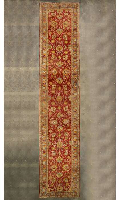 7 x 32 Antique Oushak Rug 77155