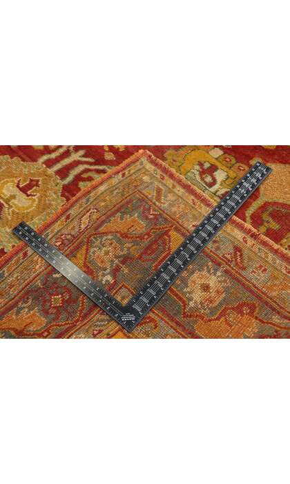 7 x 32 Antique Oushak Rug 77155