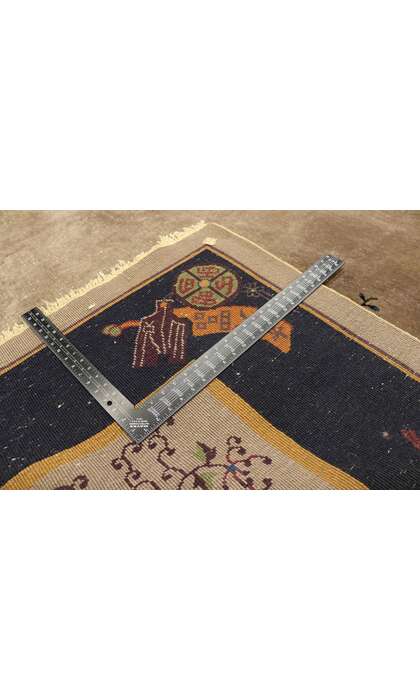 9 x 12 Antique Chinese Peking Rug 77407