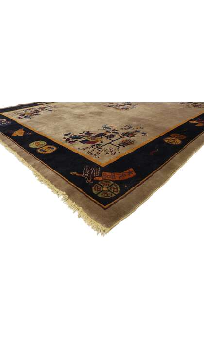 9 x 12 Antique Chinese Peking Rug 774079 x 12 Antique Chinese Peking Rug 77407