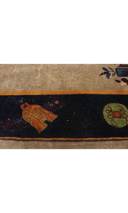 9 x 12 Antique Chinese Peking Rug 77407