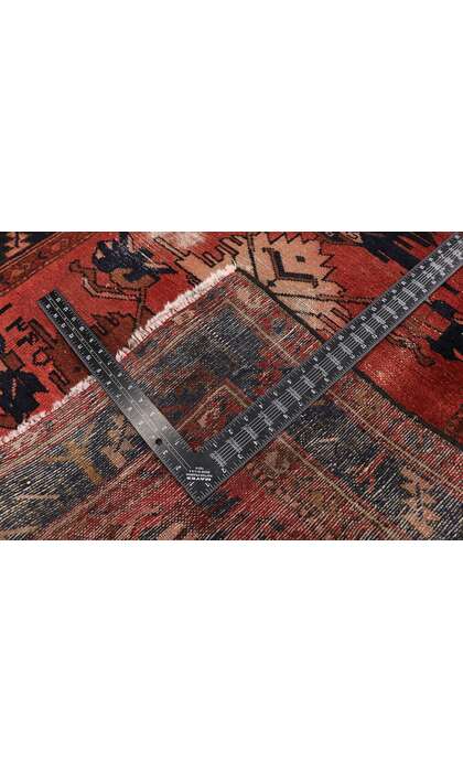 3 x 10 Antique Hamadan Rug 77409