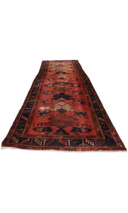 3 x 10 Antique Hamadan Rug 77409