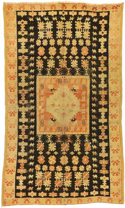 5 x 8 Vintage Moroccan Rug 20187