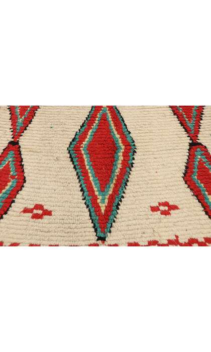 3 x 7 Vintage Moroccan Azilal Rug 20587