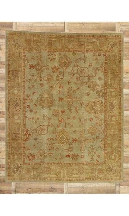 9 x 12 Turkish Oushak Rug 50369 w