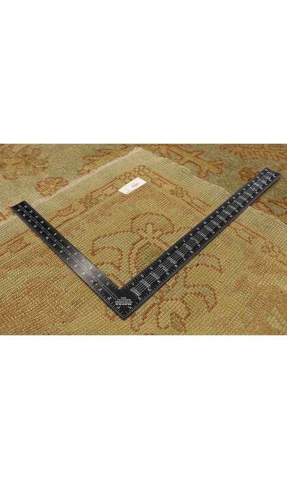 9 x 12 Turkish Oushak Rug 50369 backside