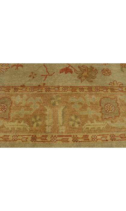 9 x 12 Turkish Oushak Rug 50369 texture
