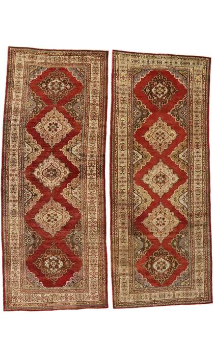 5 x 13 Vintage Oushak Rug 50588