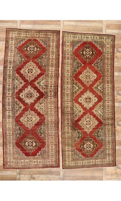 5 x 13 Vintage Oushak Rug 50588