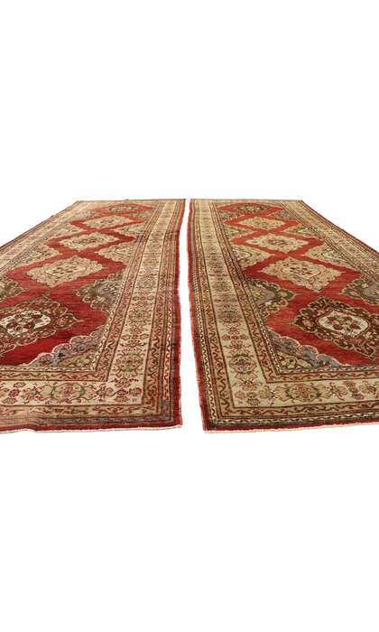 5 x 13 Vintage Oushak Rug 50588