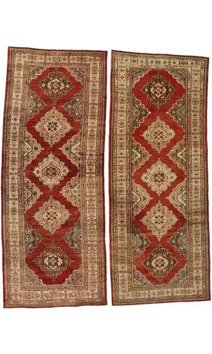 5 x 13 Vintage Oushak Rug 50589