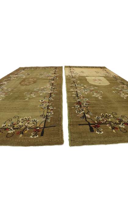 5 x 11 Vintage Oushak Runner 51138