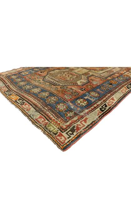 5 x 9 Antique Caucasian Kazak Rug 51667
