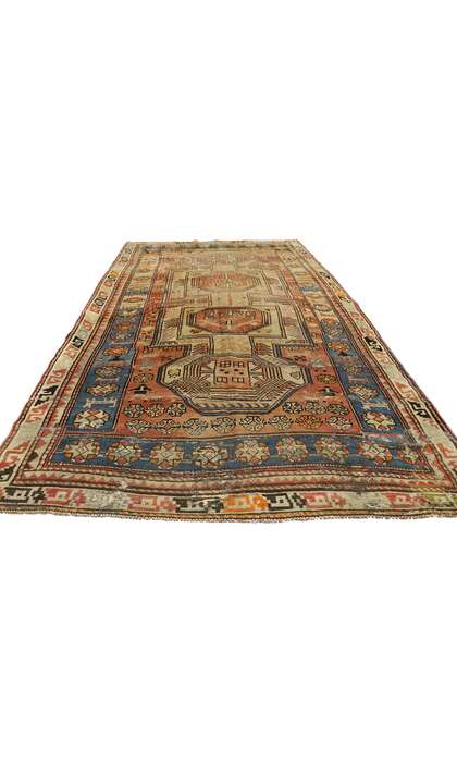 5 x 9 Antique Caucasian Kazak Rug 51667