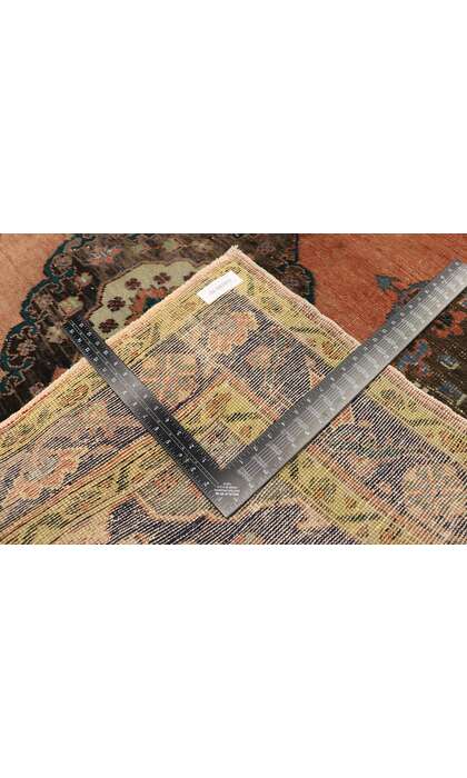 5 x 13 Vintage Turkish Oushak Rug Runner 51790