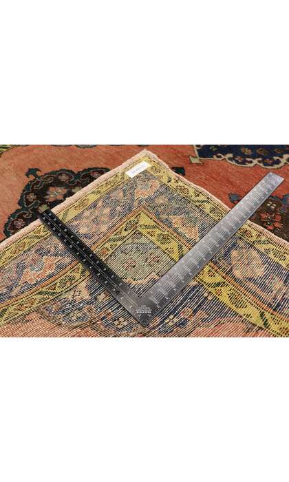 5 x 13 Vintage Turkish Oushak Rug Runner 51791