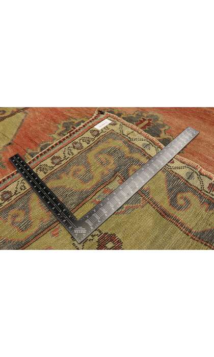 5 x 12 Vintage Turkish Oushak Rug 51794