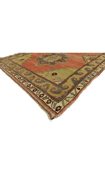 5 x 12 Vintage Turkish Oushak Rug 51794