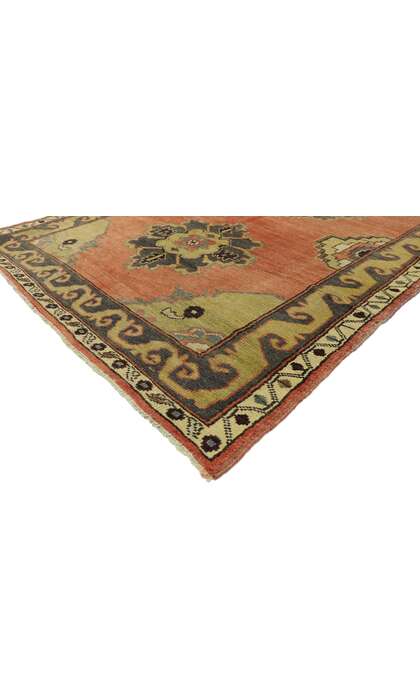 5 x 12 Vintage Turkish Oushak Rug 51795