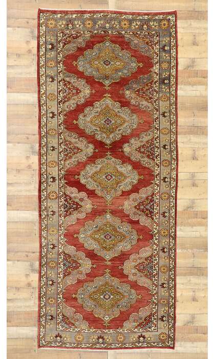 5 x 12 Vintage Oushak Rug 51797